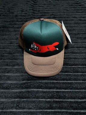 Icecream Brown Mesh Trucker Hat with White Sweatband